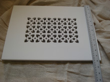 Plaster Air Vent Cover A06- Grilles are installed in 12.5mm plasterboards