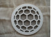 Plaster Air Vent Cover - G07 for individual assembly 180mm