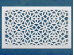 Plaster Air Vent Cover Ventilation Grille for self-assembly P07/p07 size 300mm x 180mm