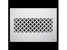 Plaster Air Vent Cover P43- Grilles are installed in 12.5mm plasterboards