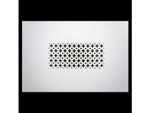 Plaster Air Vent Cover P49- Grilles are installed in 12.5mm plasterboards