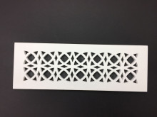 Decorative air vent cover. Made in UK - S14- 292x 102mm (11.49 x 4.01inch)