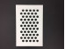 Decorative air vent cover. Made in UK - S23- 168x 111mm (6.61 x 4.37inch)