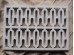 Plaster Air Vent Cover Ventilation Grille for self-assembly A4/d04 size 280mm x 190mm